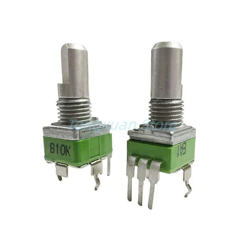 1 PC ALPHA RD901F 09 ประเภท Potentiometer Single-Unit แนวตั้ง 3 Pins B10K 20K 50K 100K Axial ความยาว