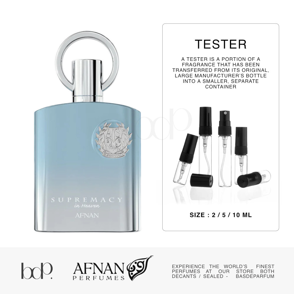 Supremacy In heaven (TESTER แบ่งขาย) น้ำหอมอาหรับ UAE จาก Afnan