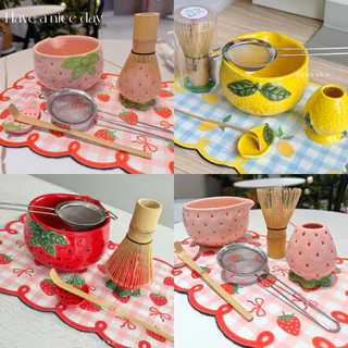 Matcha Whisk Set / ชาวาน / ถ้วยชงมัทฉะ