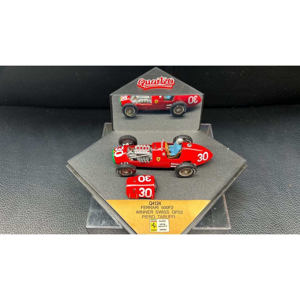 Quartzo 1/43F1 รถรุ่น Ferrari 500F2, 1952 Swiss Grand Prix Championship Vehicle, Piero Taruffi Drivi