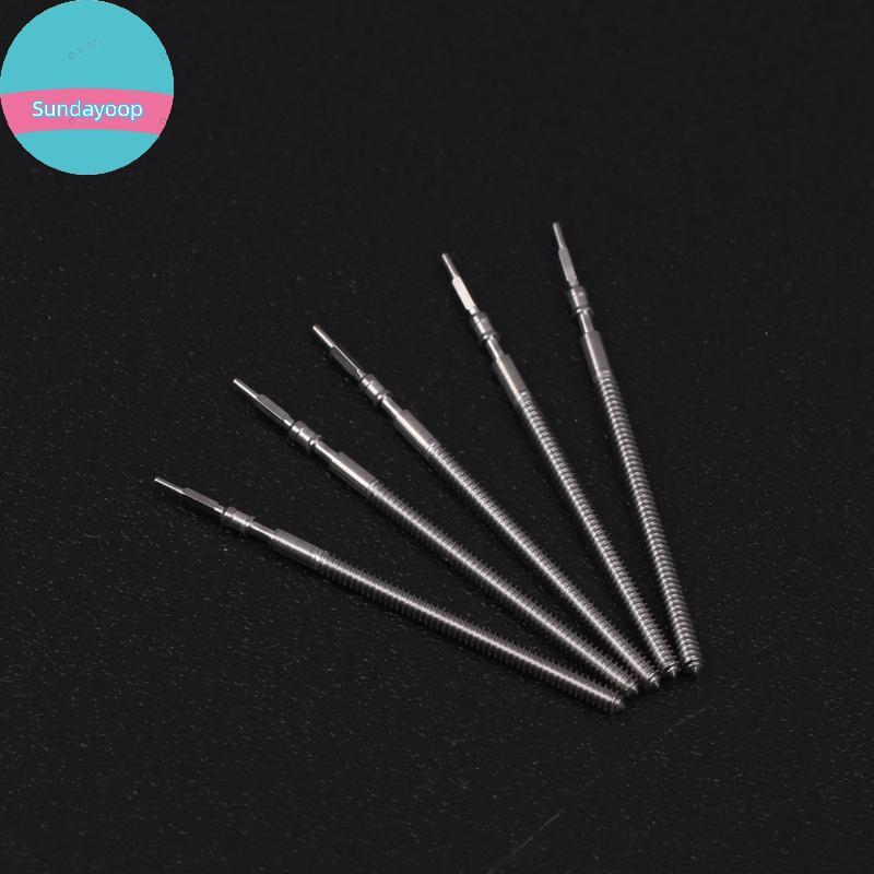 Sund 5 ชิ้น 1M02 การเคลื่อนไหวนาฬิกา Stem อะไหล่นาฬิกาเปลี่ยนอุปกรณ์เสริม 1M02 1L22 1M12 1L02 1L45 1