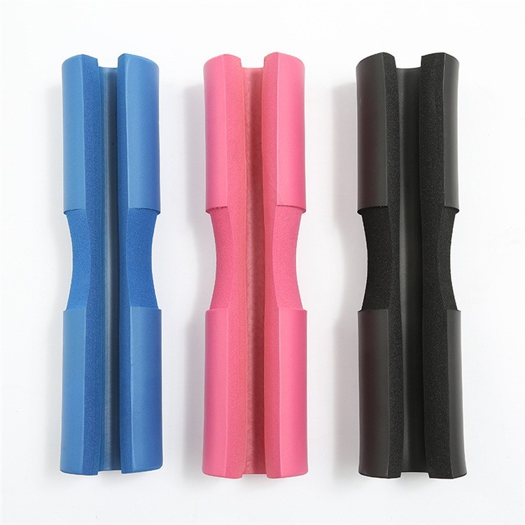 ยกน้ําหนัก Barbell ไหล่คอป้องกันไหล่ Squat คอ NBR โฟม Barbell ฝาครอบไหล่ Pad Squat คอเครื่องมือ