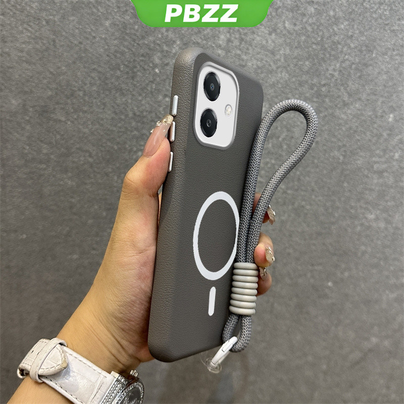 PBZZ สําหรับ OPPO a3x OPPO a3 5g oppo a5i a5x a3 a5 pro 5g เคสโทรศัพท์ Softcase ซิลิโคนกันกระแทกออกแบบใหม่ความงามไร้สายสิ่งที่แนบมาแม่เหล็กพร้อมเชือกเส้นเล็ก SPDTBS01