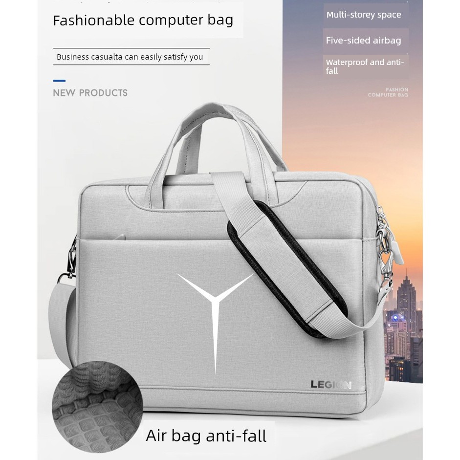 กระเป๋า laptop กระเป๋าคอม 2022กระเป๋าคอมพิวเตอร์ Lenovo Savior Y9000P/Y7000P โน๊ตบุ๊ค16นิ้ว15.6ไหล่เ