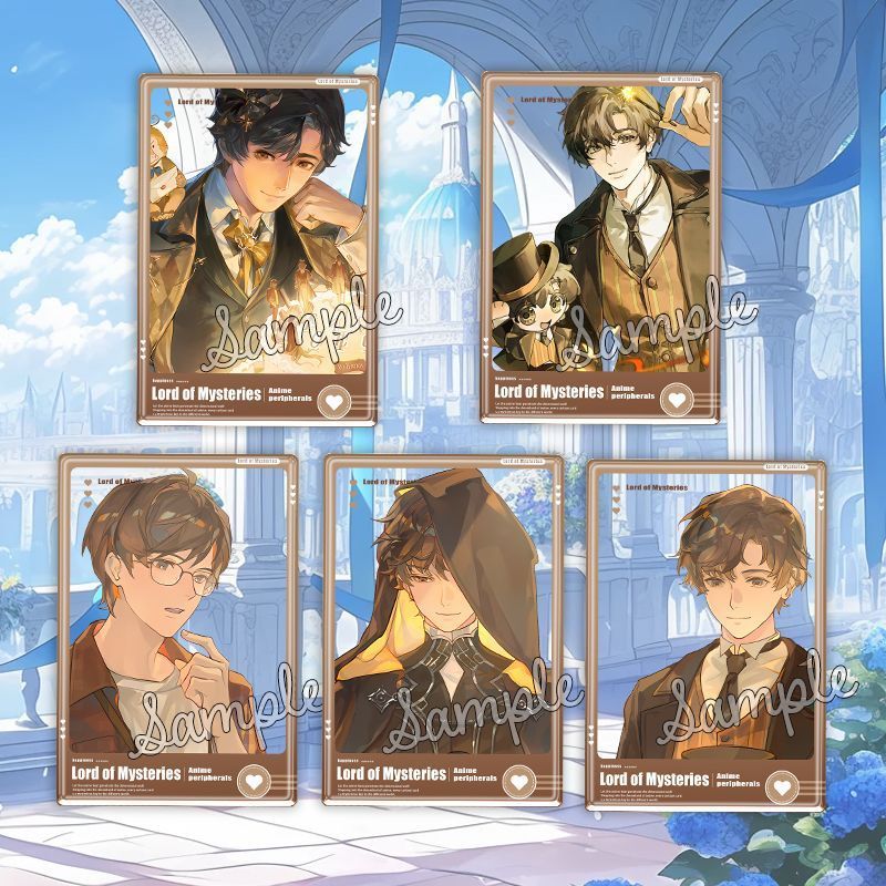 Lord of Mysteries Tomka Anime KeyChain ‌Klein Moretti พวงกุญแจผู้ชายสําหรับผู้หญิงรูปการ์ตูนแฟชั่นอะ