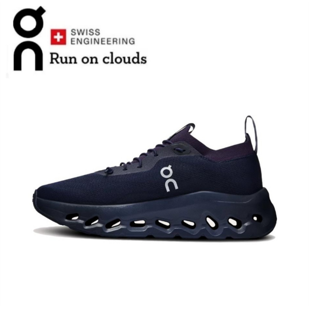 On Running Cloud Tiltion รองเท้าเทรนนิ่ง Low Top สีน้ําเงินเข้มสําหรับผู้ชายและผู้หญิง V9VH