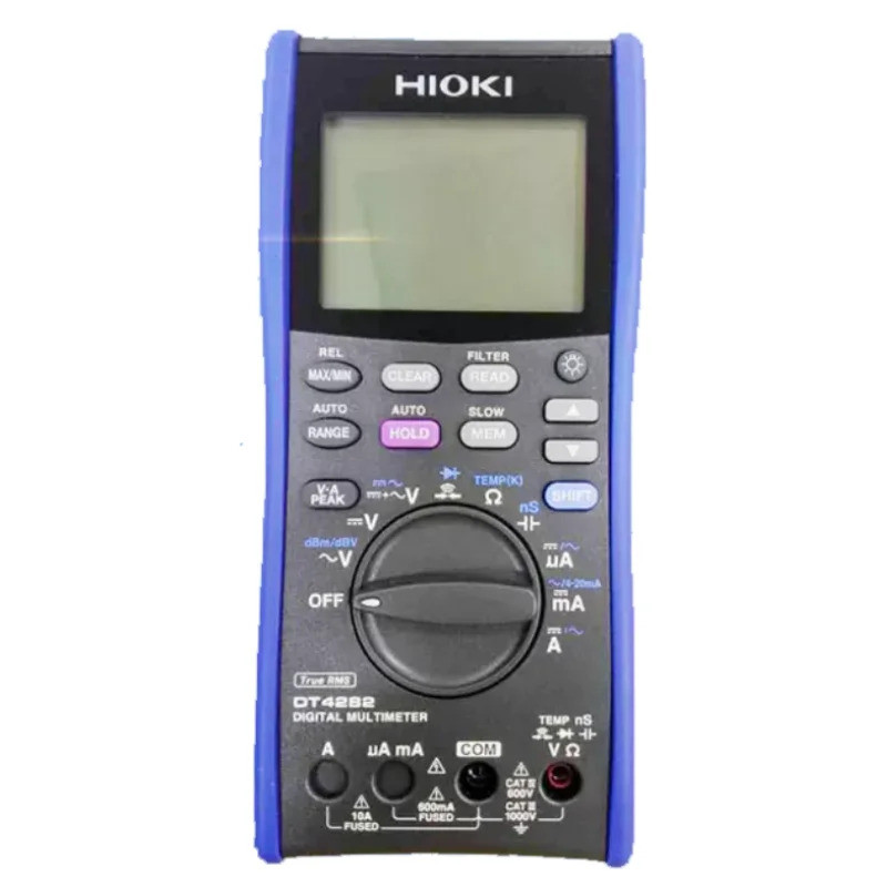 HIOKI มัลติมิเตอร์แบบดิจิตอล DT4281/DT4282 มัลติมิเตอร์แบบดิจิตอลมัลติฟังก์ชั่นความแม่นยําสูง 4 และค