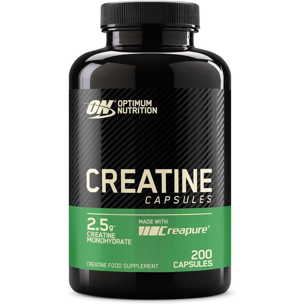 แคปซูล Creatine โภชนาการที่เหมาะสมพร้อม Creatine 2500 มก. ของ Creatine Monohydrate ต่อเสิร์ฟ อาหารเส