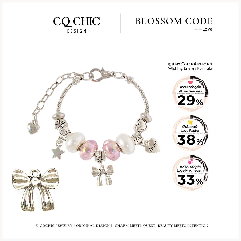 CQ CHIC [5163] Love Energy Bunny Ear Bracelet สร้อยข้อมือผู้หญิงแบบปรับได้ของขวัญวันเกิดเครื่องประดั