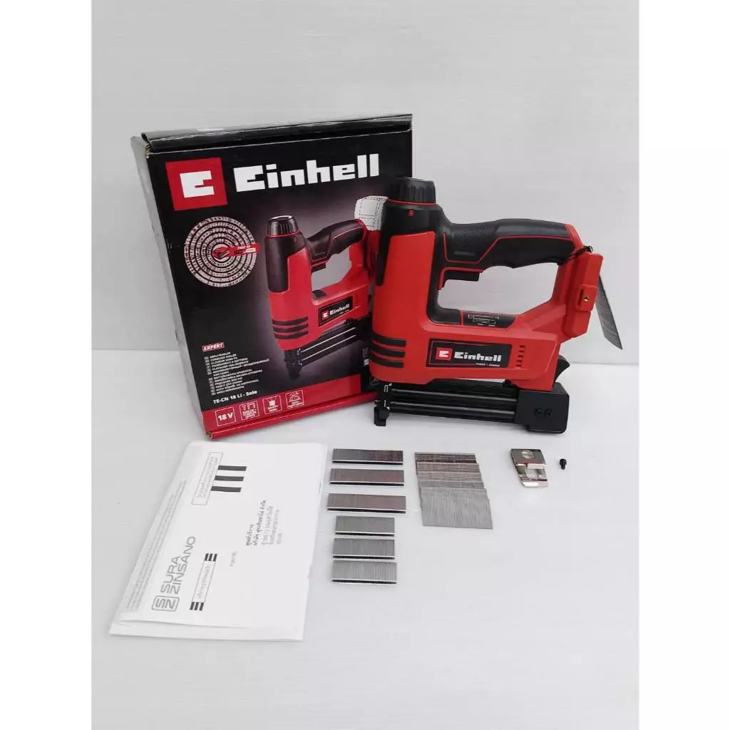 EINHELL ปืนยิงตะปู ไร้สาย TE-CN 18 Li เฉพาะเครื่อง A4257793 เครื่องเย็บกระดาษ ปืนยิงตะปู ปืนยิงแม็ก thumbnail 4