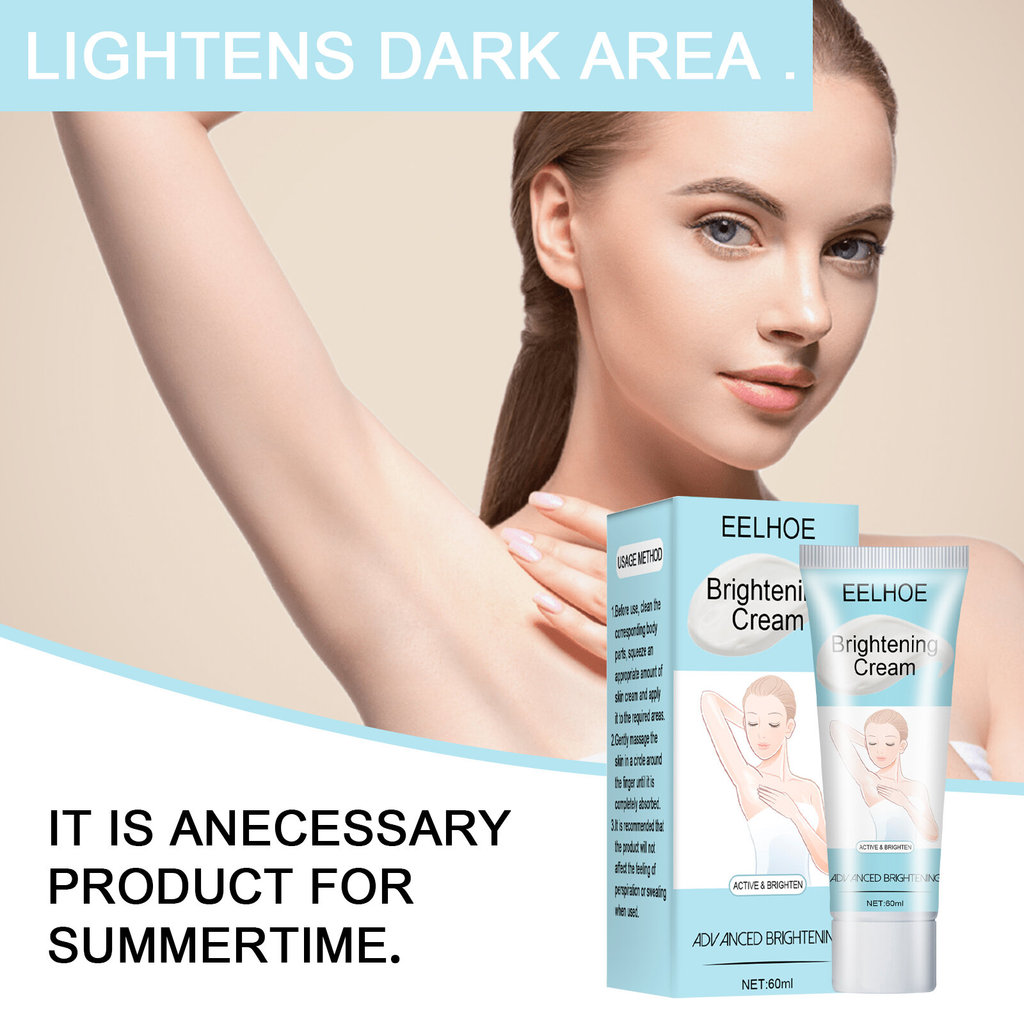ขายร้อน Eelhoe Underarm Whitening Brightening Cream Bleaching Facial Body Whitening Cream Underarm W