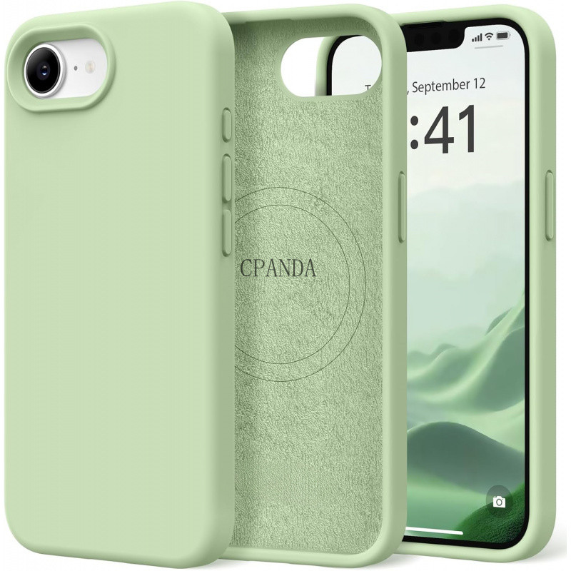 แม่เหล็กสําหรับ iPhone 17e/iPhone 16e Case, [ซับไมโครไฟเบอร์ป้องกันรอยขีดข่วนแบบนุ่ม] เคสโทรศัพท์ป้อ