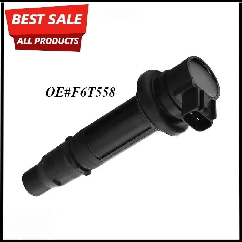 F6T558 คอยล์จุดระเบิดสําหรับ Yamaha MT-07 1WS 2014-2017 R1 YZF-R1 2002-2006 RJ15 Bj 2009 เครื่องยนต์