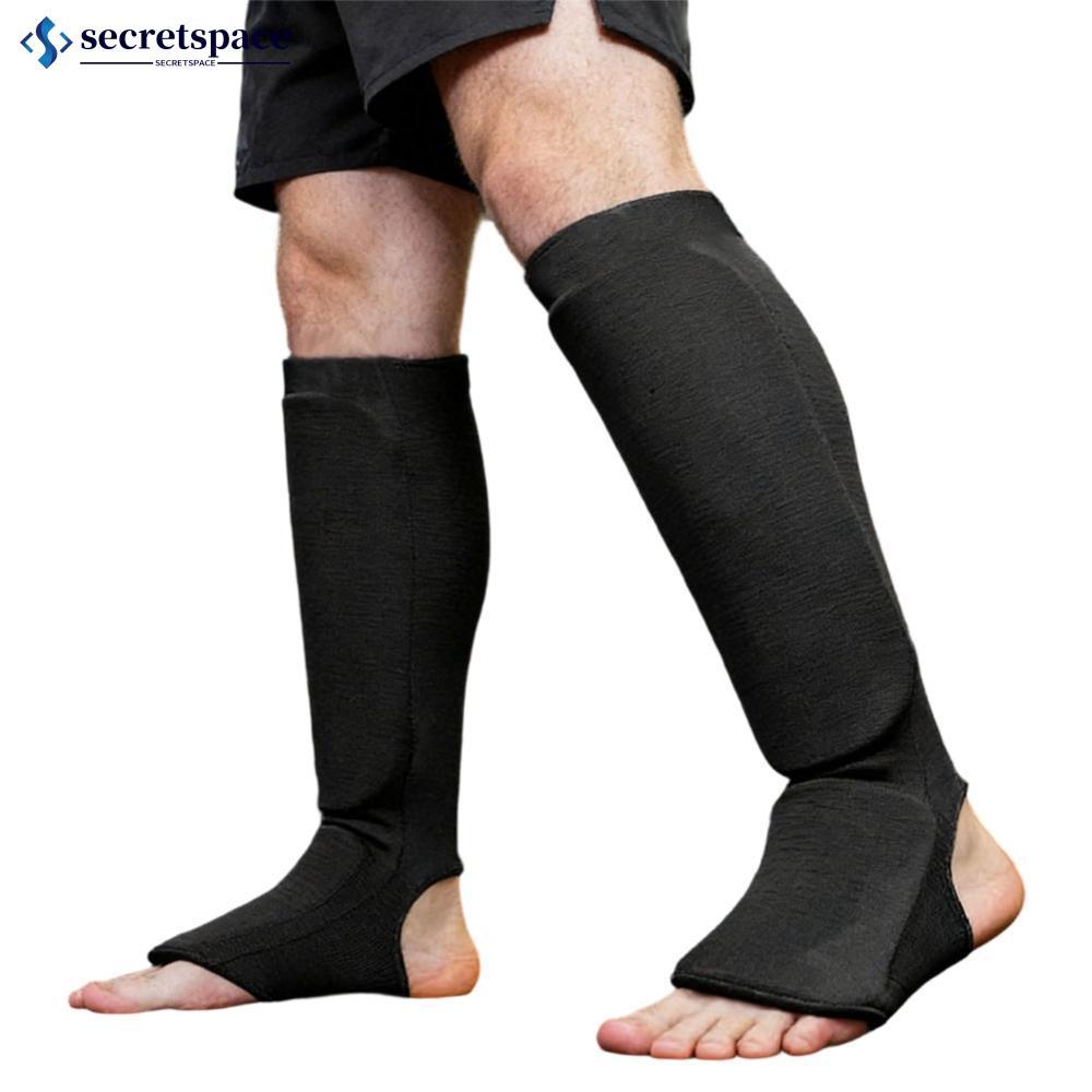 SECRETSPACE Thai Shin Guards สําหรับ Kickboxing Boxing Training ขา Instep ข้อเท้าป้องกันเบาะ Sparrin