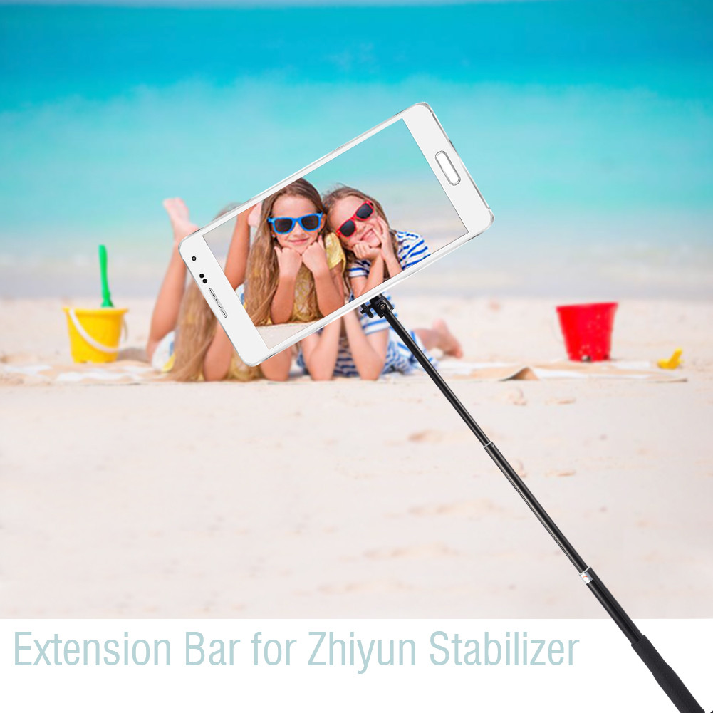 แถบขยาย Telescopic Rod สำหรับ Feiyu Zhiyun Z1 Smooth Q3 Evolution โคลง