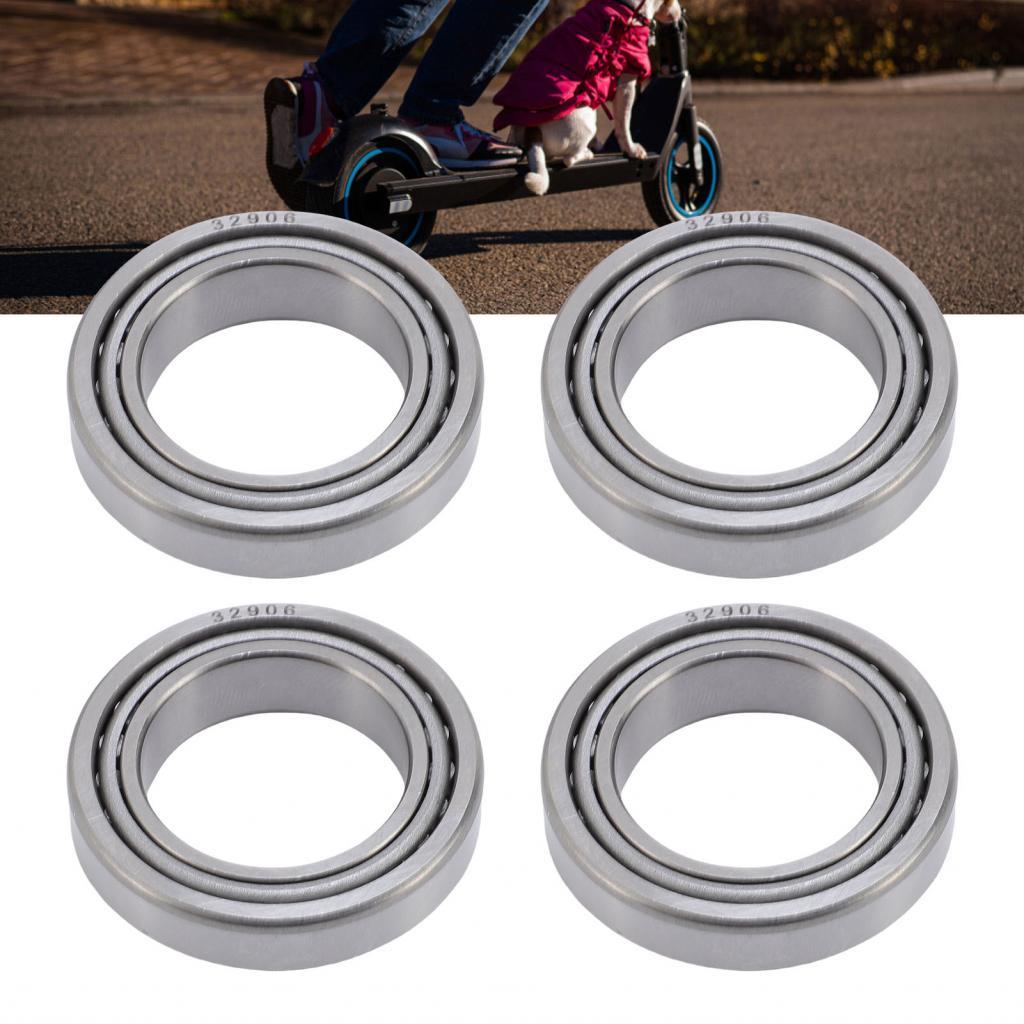 แบริ่งพวงมาลัยสกู๊ตเตอร์ 4PCS 32906 เหล็กสำหรับซ่อม