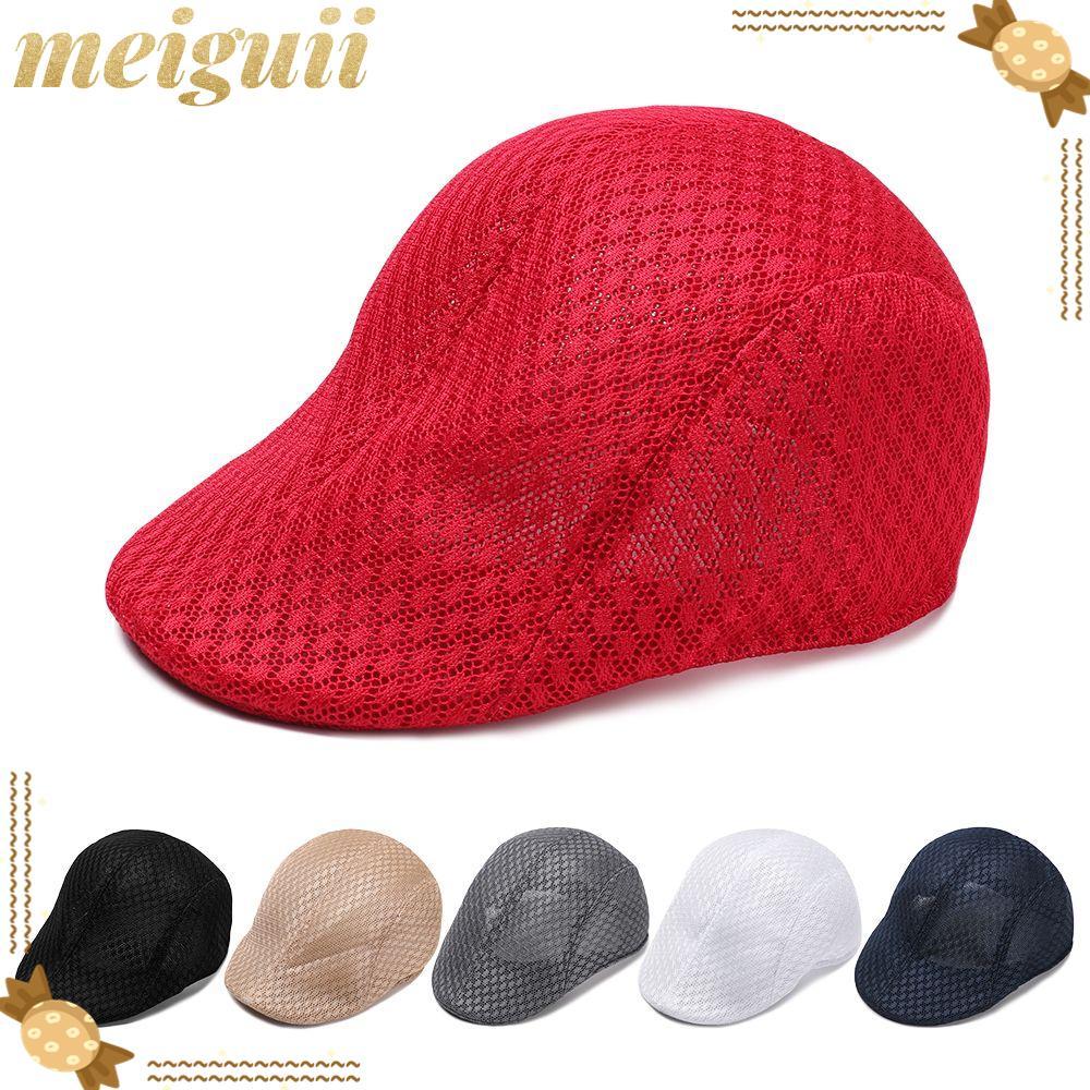 MEIGUII Sun Caps Men Women Summer Breathable Fashion Mesh Caps