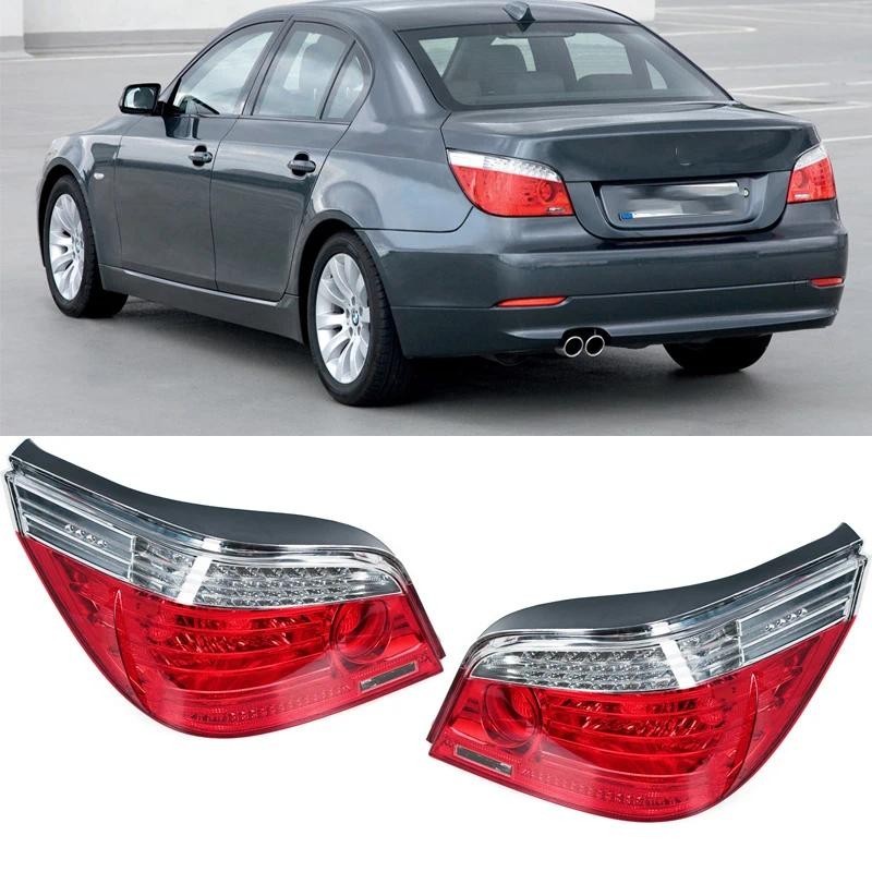 ด้านหลังกันชนไฟท้ายไฟเบรคไฟเลี้ยวรถอุปกรณ์เสริมสําหรับ BMW 5 Series E60 LCI 2008-2010 63217177281 63