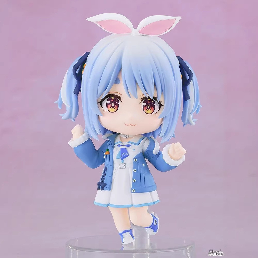 Hololive Usada Pekora Nendoroid 2741 Action Figure สไตล์ลําลองสาวสวยรุ่นของเล่นเปลี่ยนแผ่นหน้าสะสม