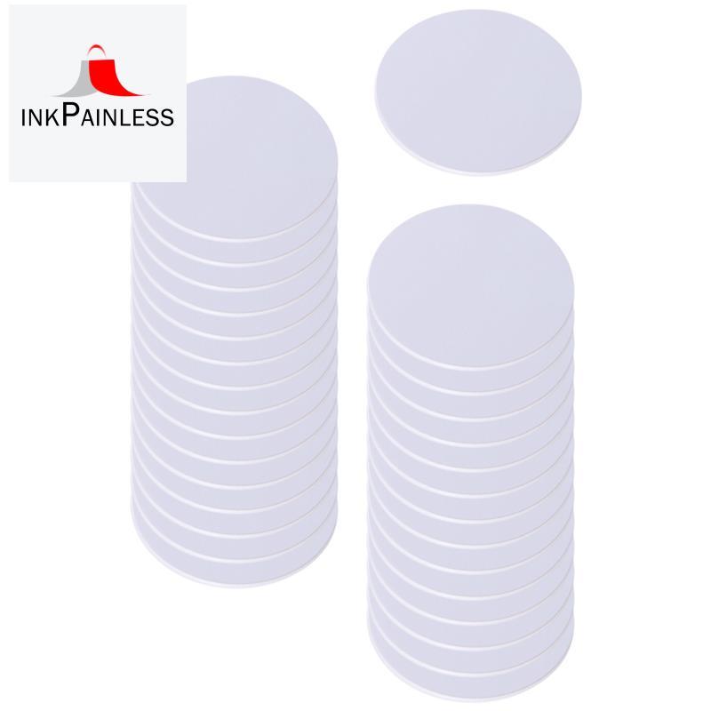 30 ชิ้น 215 การ์ด, สําหรับ NTAG215 การ์ดกลม Rewritable 215 แท็กการ์ดใช้งานร่วมกับ TagMo และสําหรับ