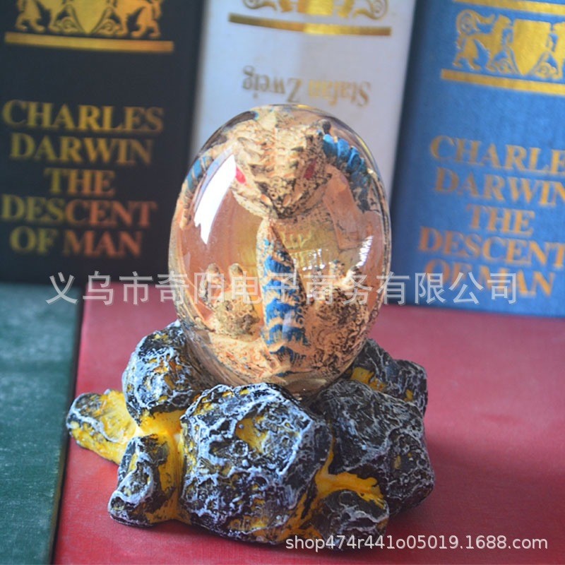 Popular luminous lava dragon egg ornament, Hobbit, Harry Potter, Game of Thrones, dinosaur egg decor