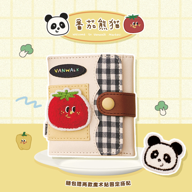 VANWALK Picnic Series K480 Girls Portable Lanyard Key Coin Purse — صورة 6