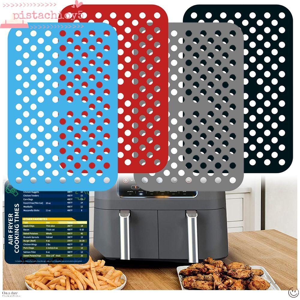PISTACHIO Air Fryer Mat ห้องครัวสี่เหลี่ยมผืนผ้านุ่มสําหรับ Ninja DZ201 Foodi สําหรับ Ninja Foodi DZ