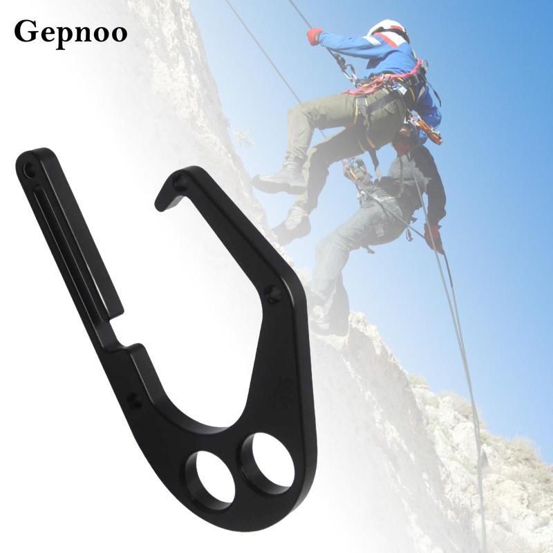 Gepnoo ตะขออลูมิเนียม Hook Tree Climber สวมใส่ง่าย ขนาด 12.5 ซม. เหมาะสำหรับคนงานกลางแจ้งและ Arborist