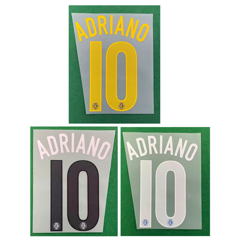 ซีลข้าวแห่งชาติ ปี 2004-2005 หมายเลข 10 Adriano Thermal Transfer DIY