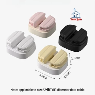3 ใน 1สายออแกไนเซอร์ไม่มีการเจาะฤดูใบไม้ผลิชาร์จโทรศัพท์คลิปลวดโต๊ะสายไฟ เครื่องม้วน ป้องกันกรณีการจัดเก็บ