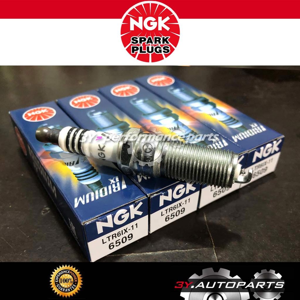 หัวเทียน NGK Iridium แท้ IX LTR6IX-11 เบ้า (4 หัว) #6509 / LTR6IX11