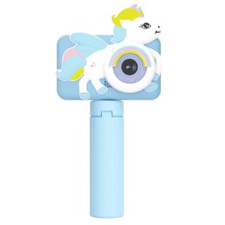 ME.STYLE กล้องดิจิตอลสำหรับเด็ก รุ่น D32 ลายยูนิคอร์น สีน้ำเ…
