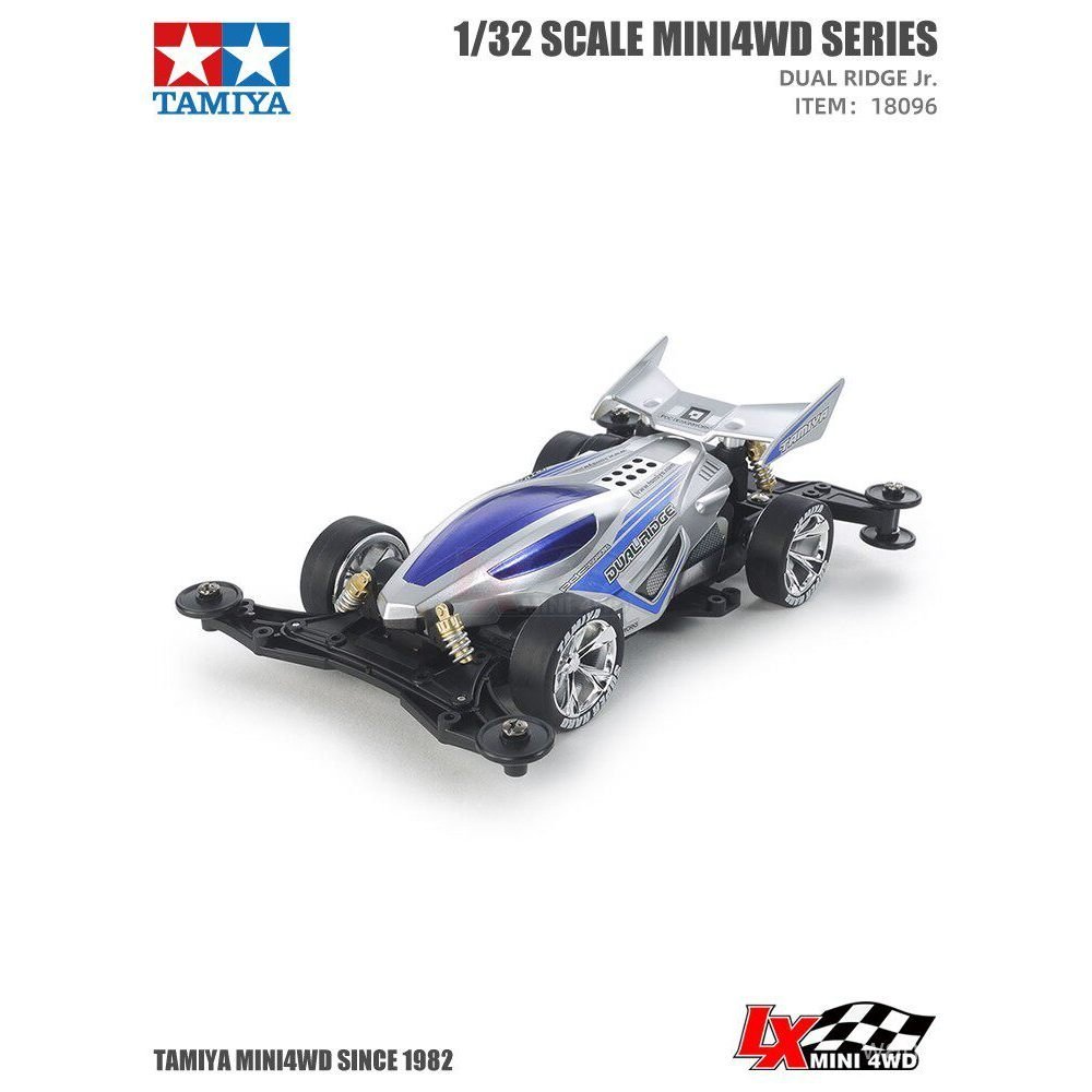 Original Tamiya สี่ล้อไดรฟ์ Racing Assembly รุ่นรถ VZ แชสซีแผ่นดิสก์ของเล่นรถ 18096