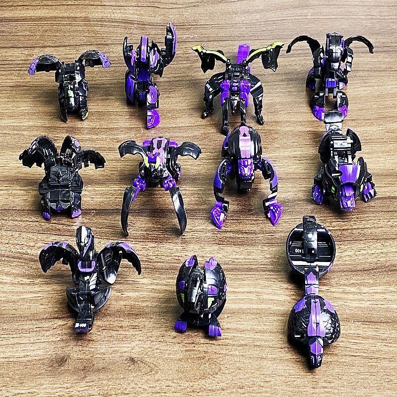 Bakugan Kid Battle Fire Unicorn Mantis Fox Ejection Boy Magnetic Elastic Transformation ของเล่นครบชุ