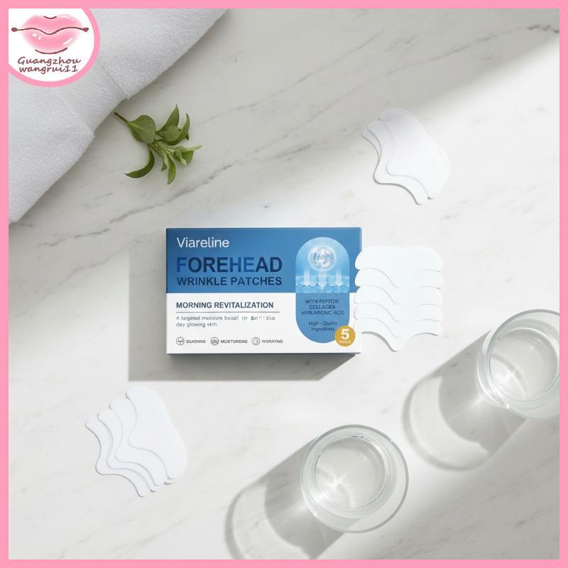 [GZ] แผ่นแปะริ้วรอยหน้าผากคอลลาเจน 5 ชิ้นชุดสําหรับผิวริ้วรอย Fine Lines Remover Skincare Stier สําห