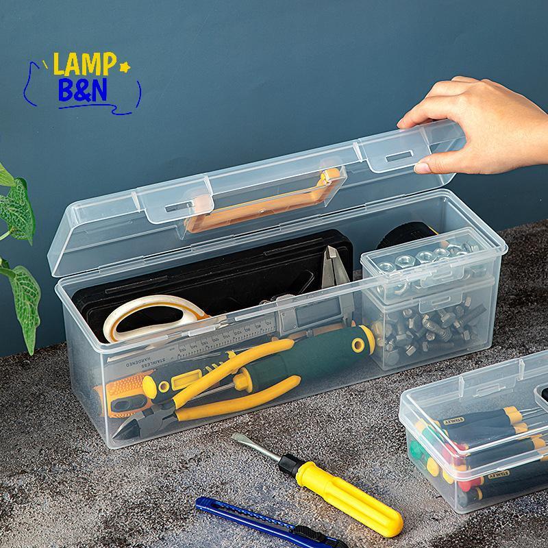 [B&N] กล่องเก็บชิ้นส่วนชุดเครื่องมือ Multipartment Tool Organizer,Sorting Box For Screw,Wrenches,Hardware Accessories, และของเล่น [ใหม่]