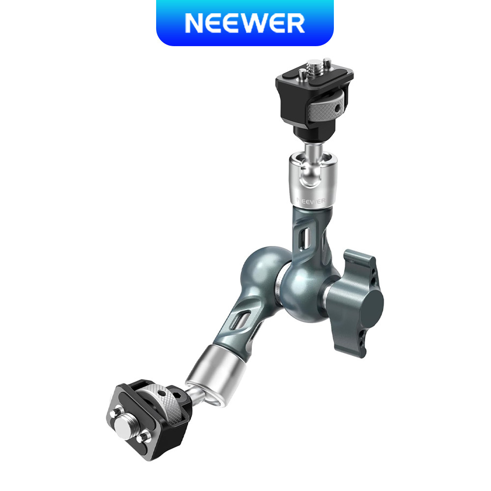 NEEDER 7" Articulated Magic Arm Camera Mount 1/4" 3/8" สกรูป้องกันการบิด, UA082