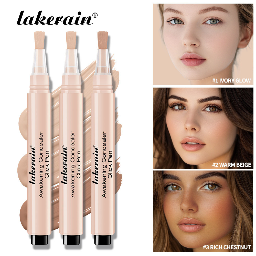 Lakerain Press zhe คอนซีลเลอร์ Clear Natural Nude แต่งหน้า Brightening Facial zhe คอนซีลเลอร์ F#03