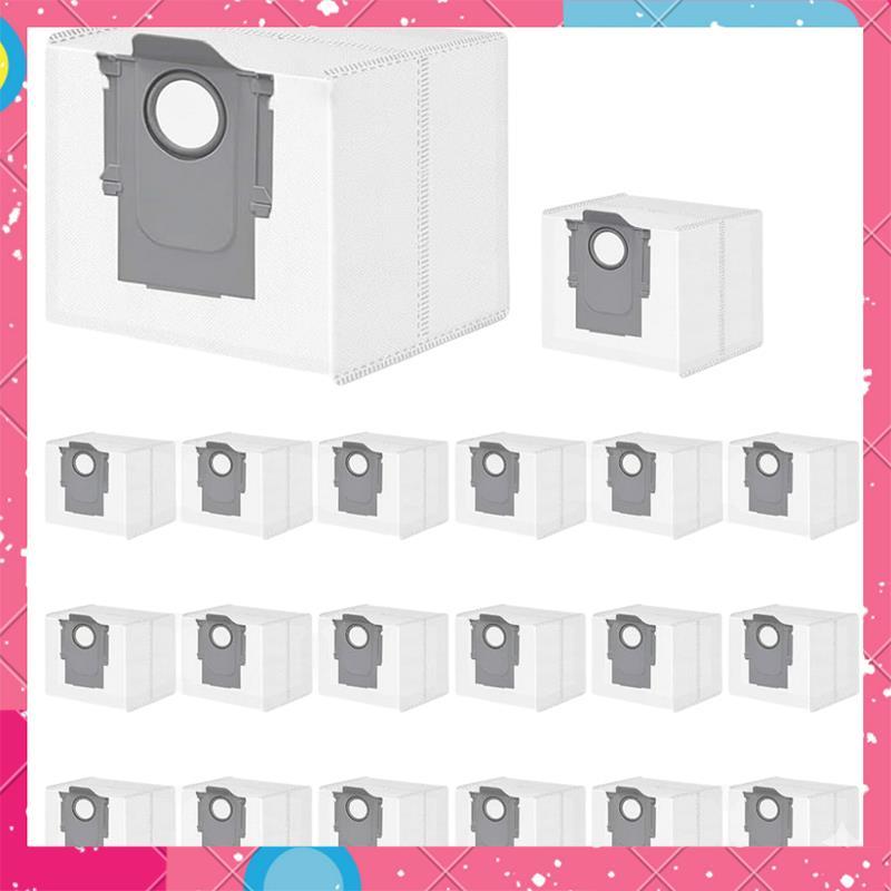 20-Pack เปลี่ยนถุงเก็บฝุ่นสําหรับ Q5 Max+, Q5 Pro+, M5+ สําหรับ,Q8 Max+, Q10 S5+,Q10 X5+ ถุงสูญญากาศ