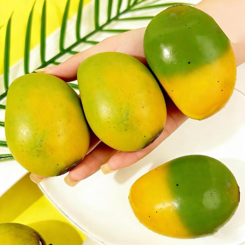 สกุชชี่ Chameleon Mango Crunch - ยืดหยุ่นเด้งช้า Chameleon Mango Crunch Stress Ball พร้อมไร้กลิ่น 100% ไม่ติดโฟกัสปรับปรุง หรือเดินความตึงเครียดในระหว่างการศึกษา ทํางาน