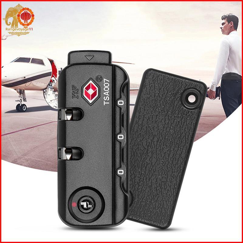 [RG1] Customs Lo TSA007 ของแท้รหัสผ่าน Lo ความปลอดภัยคงที่ Lo กระเป๋าซิปกระเป๋าเดินทาง Lo Bule Anti-