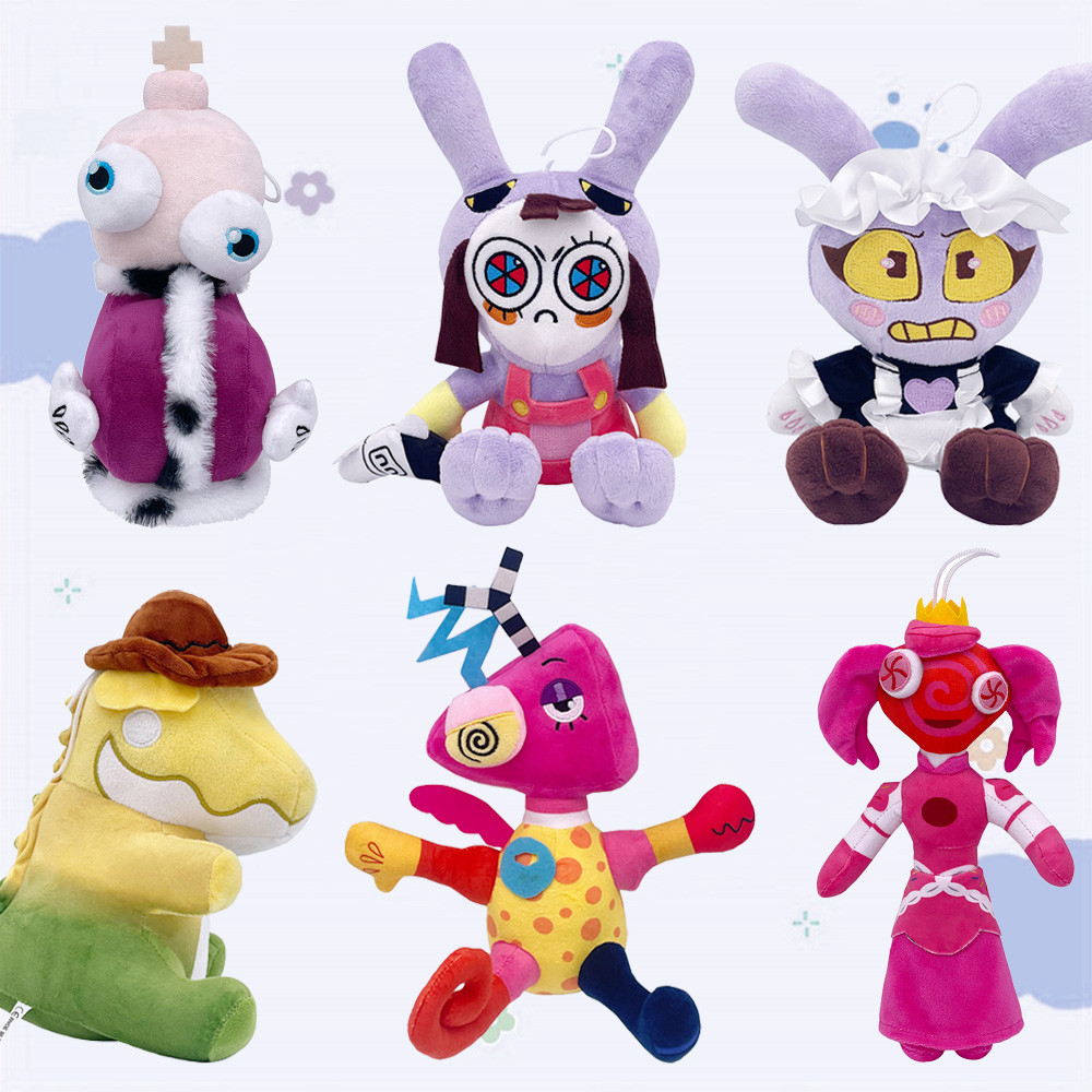 The Amazing Digital Circus Plush Dolls Collection ของเล่นยัดไส้ Pomni Gangle Zooble และ Bubble