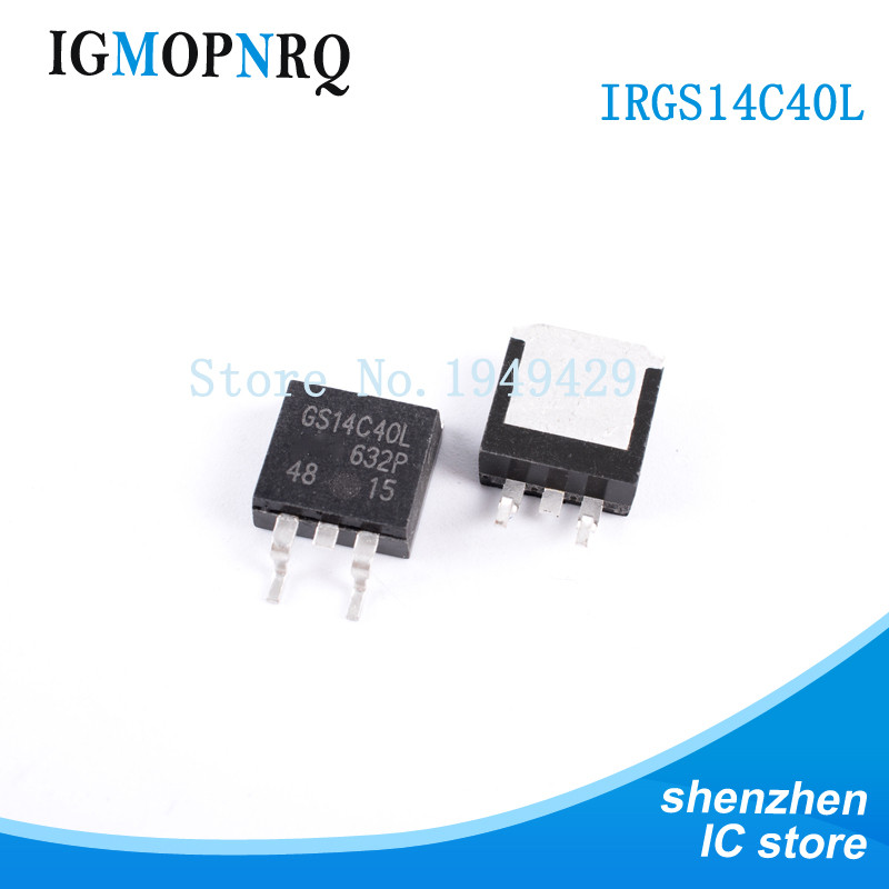 5PCS IRGS14C40L TO-263 IRGS14C40 GS14C40L ทรานซิสเตอร์ IGBT 430V LOW-VCEO DISCRETE ใหม่