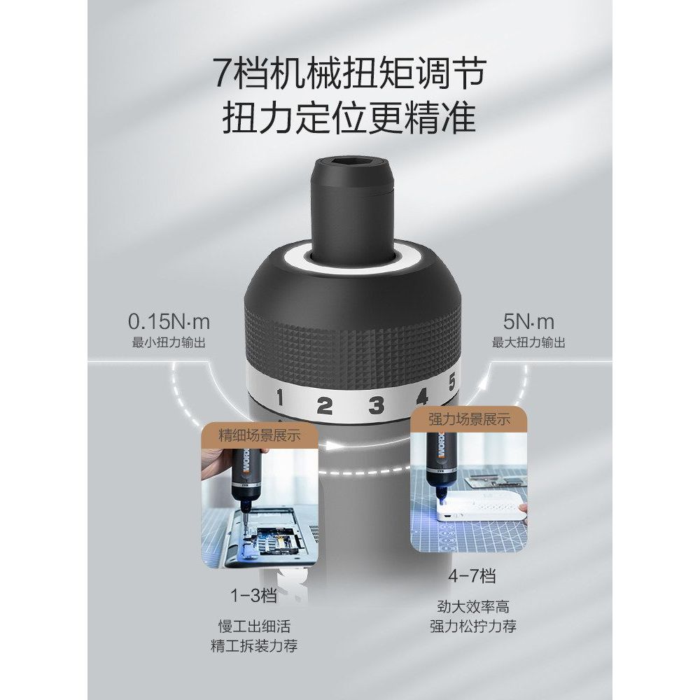 WX242 ไขควงขนาดเล็กชุดไฟฟ้าขนาดเล็ก