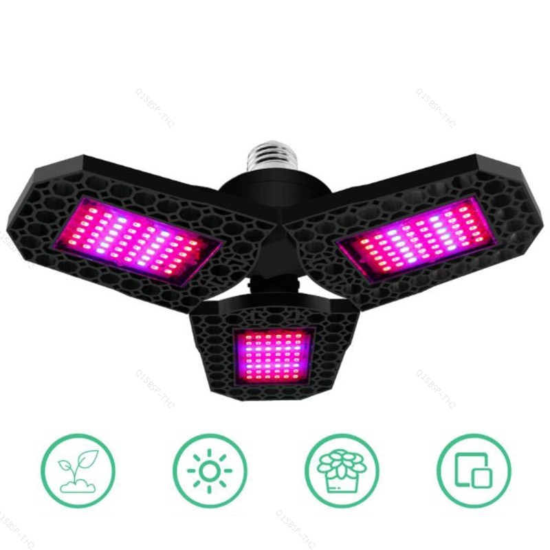LED Phyto โคมไฟ E27 108 126 144 LDE เต็มสเปกตรัม Grow Light หลอดไฟ AC 100-265V สําหรับดอกไม้ในร่ม Gr
