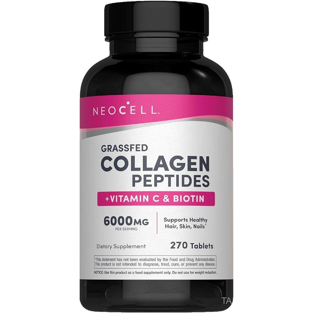 NeoCell Super Collagen With Vitamin C and Biotin, Skin, Hair and Nails Supplement, Includes Antioxid