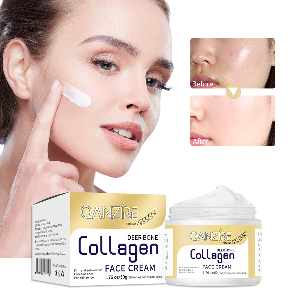 Bone Collagen cream 50g ครีมทาหน้า Hydrating Moisturizing Lotion ครีมคอลลาเจน 026-01-06