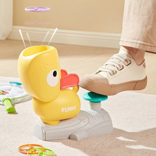 ของเล่นเครื่องยิงจานบิน เสริมพัฒนาการ แบบโต้ตอบสำหรับพ่อแม่และลูก