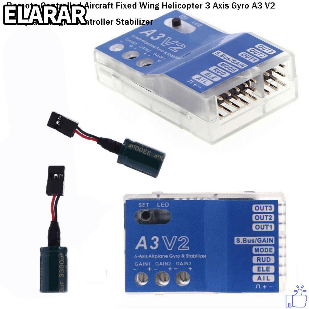 เอลรา‌R เครื่องบินควบคุมระยะไกล, ABS PC 43x27 มม.เฮลิคอปเตอร์ปีกคงที่,คุณภาพสูง 5-7.4 V 3 แกน Gyro A