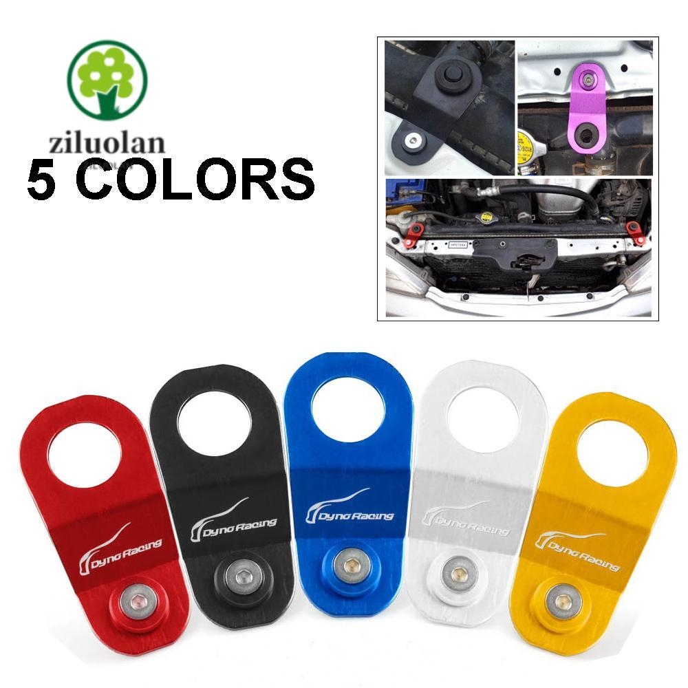 Ziluolan รถหม้อน้ํา Stay Bracket, JDM สไตล์อลูมิเนียม Refrigeration Bracket, ชิ้นส่วนการปรับเปลี่ยน Racing หม้อน้ํารถ Stay สําหรับ Civic EK 96-00